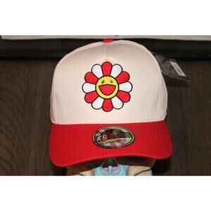 Red Murakami Snapback Hat